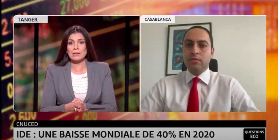 Interview sur MEDI1 TV, au sujet des répercussions économiques du COVID sur la solvabilité des entreprises et le risque de crédit